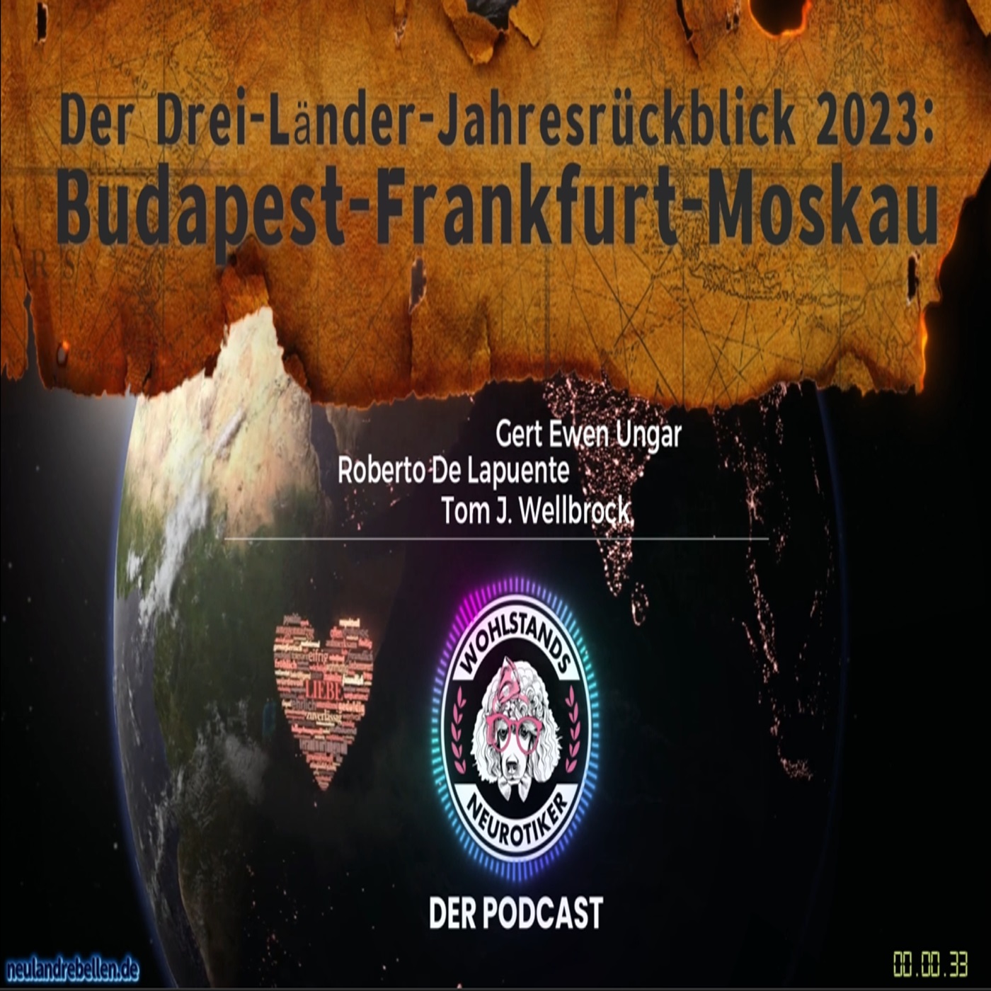 cover of episode Der Drei-Länder-Jahresrückblick 2023 aus Budapest, Frankfurt und Moskau